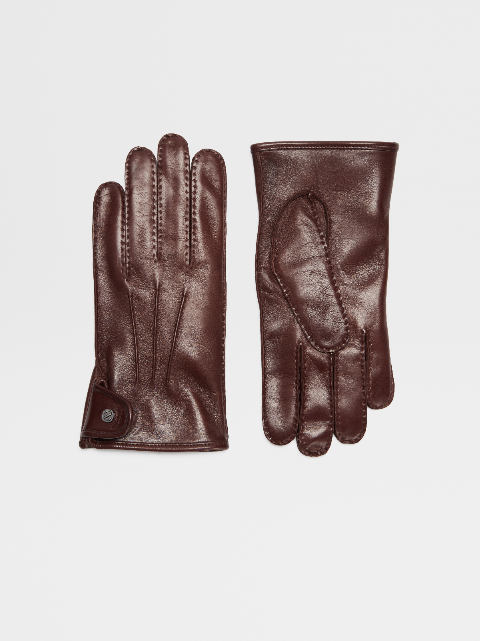 Brown Nappa Gloves